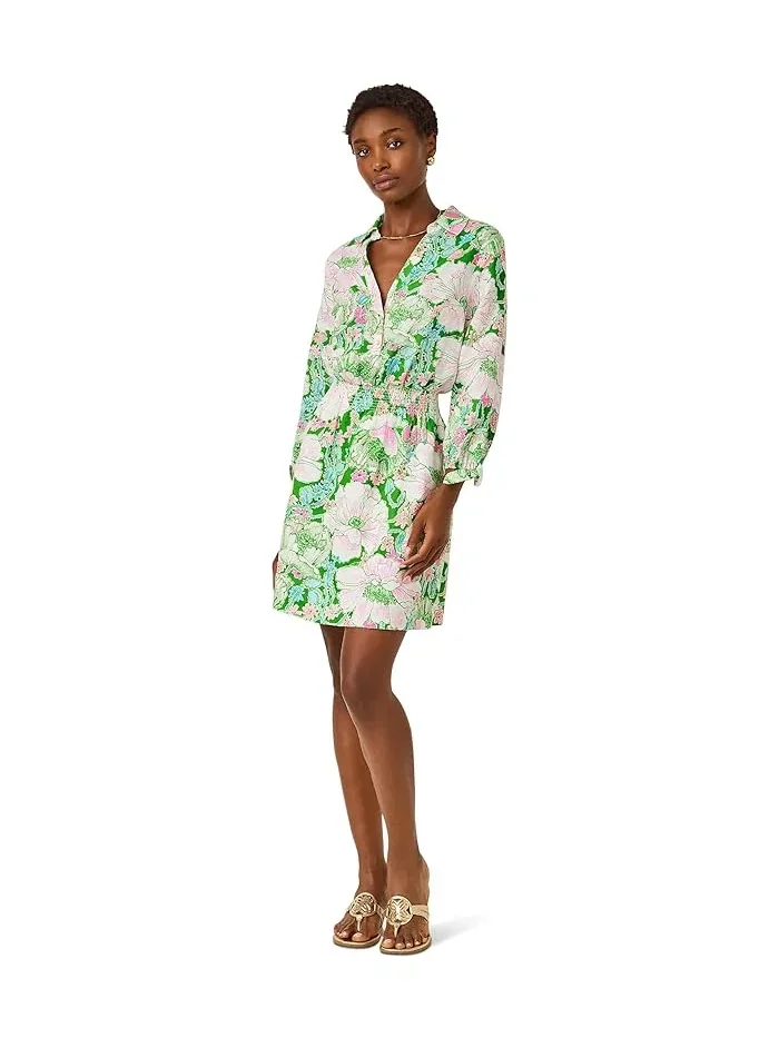 Платье-рубашка льняное Abralynn Lilly Pulitzer — 2