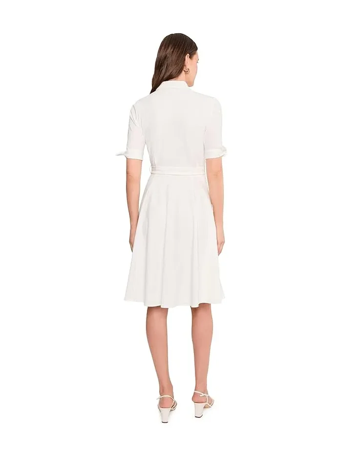 Платье-рубашка с коротким рукавом Calvin Klein — 4