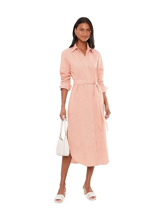 Платье-рубашка полосатая хлопковое Lauren Ralph Lauren — 2