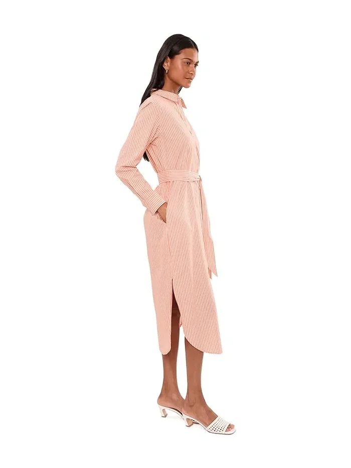 Платье-рубашка полосатая хлопковое Lauren Ralph Lauren — 3