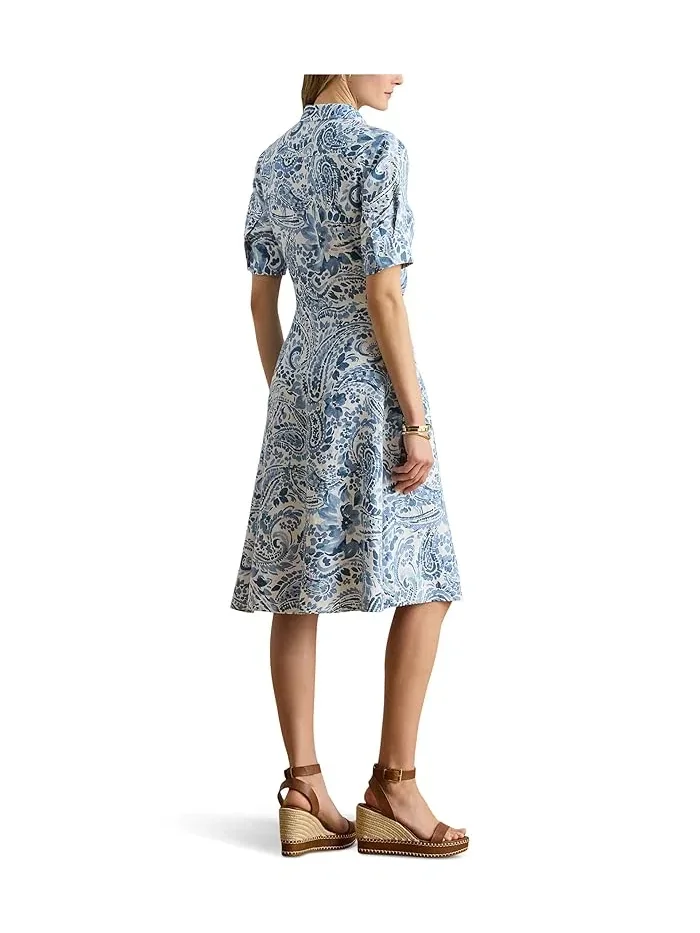 Платье-рубашка пайсли с завязкой Lauren Ralph Lauren — 2