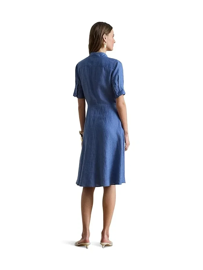 Платье-рубашка Tie-Front Linen Lauren Ralph Lauren — 2