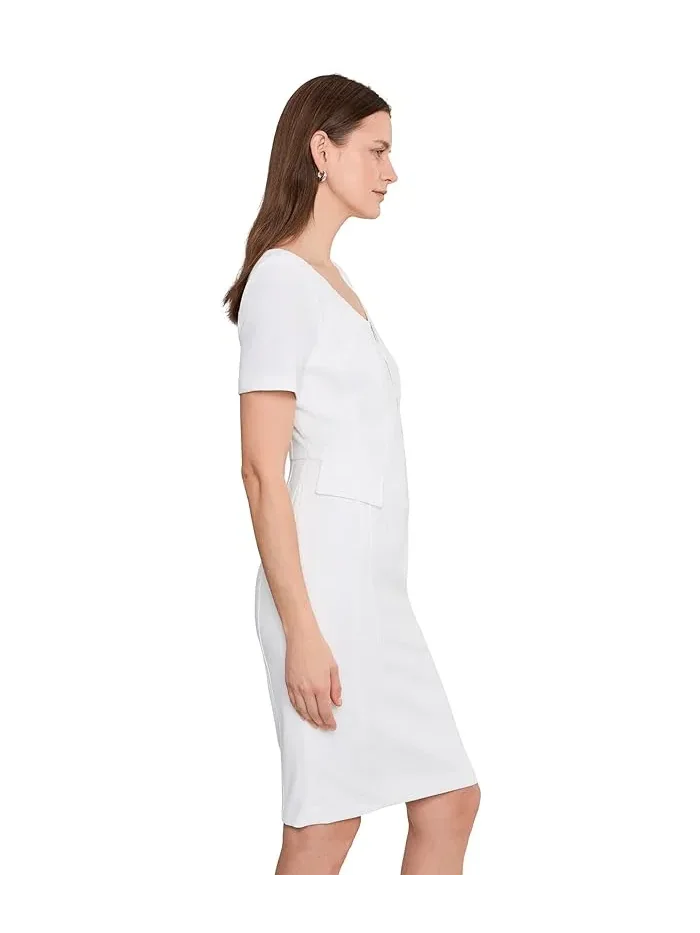 Платье-футляр с коротким рукавом Calvin Klein — 3