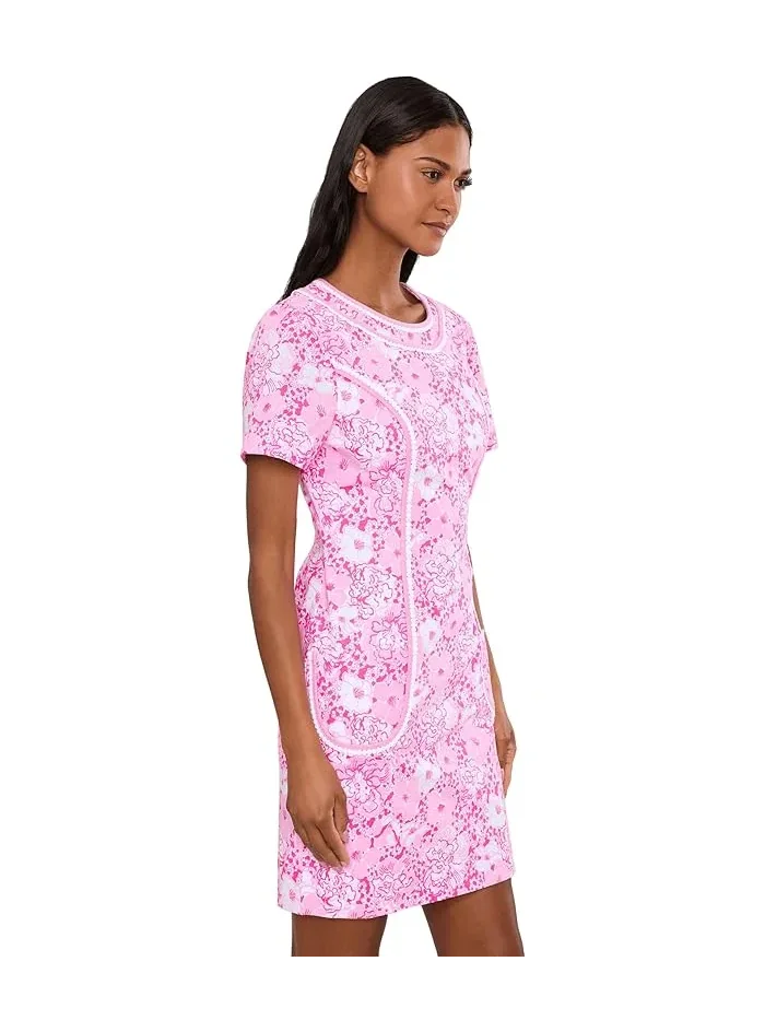 Платье-футляр короткий с рукавом Adetta Lilly Pulitzer — 3