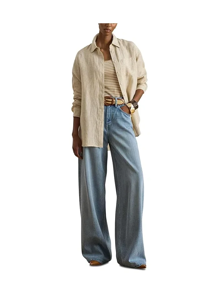 Рубашка поло с полосками Lauren Ralph Lauren — 2