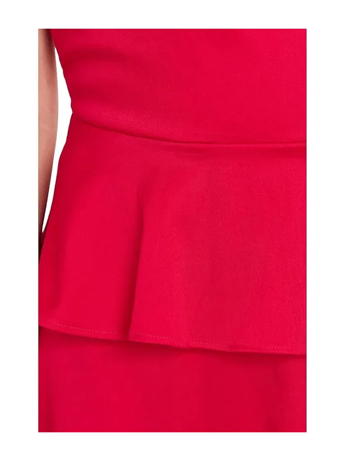Платье миди с открытыми плечами Calvin Klein — 5