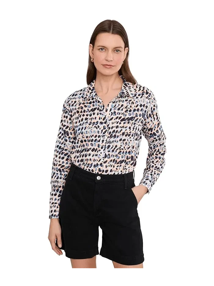 Рубашка с принтом Spotted Core Cotton NIC+ZOE — 1