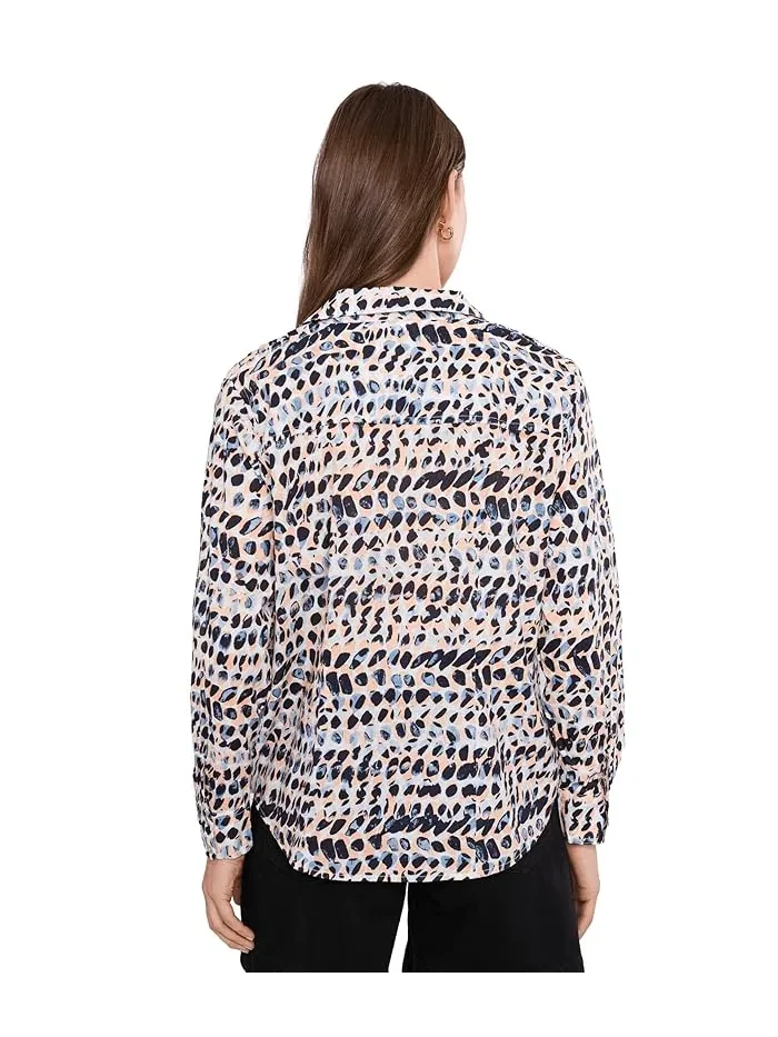 Рубашка с принтом Spotted Core Cotton NIC+ZOE — 4