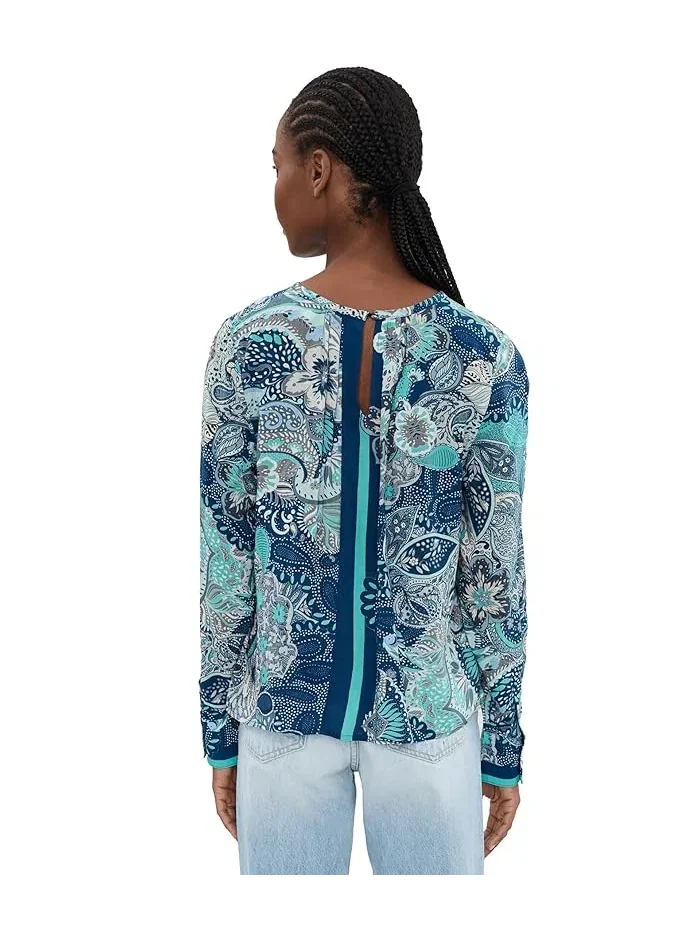 Блуза с принтом Petite Long Sleeve Woven Top Liverpool Los Angeles — 4