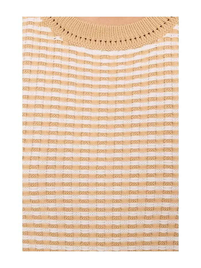 Платье трикотажное Aoife Varley, New Wheat — 5