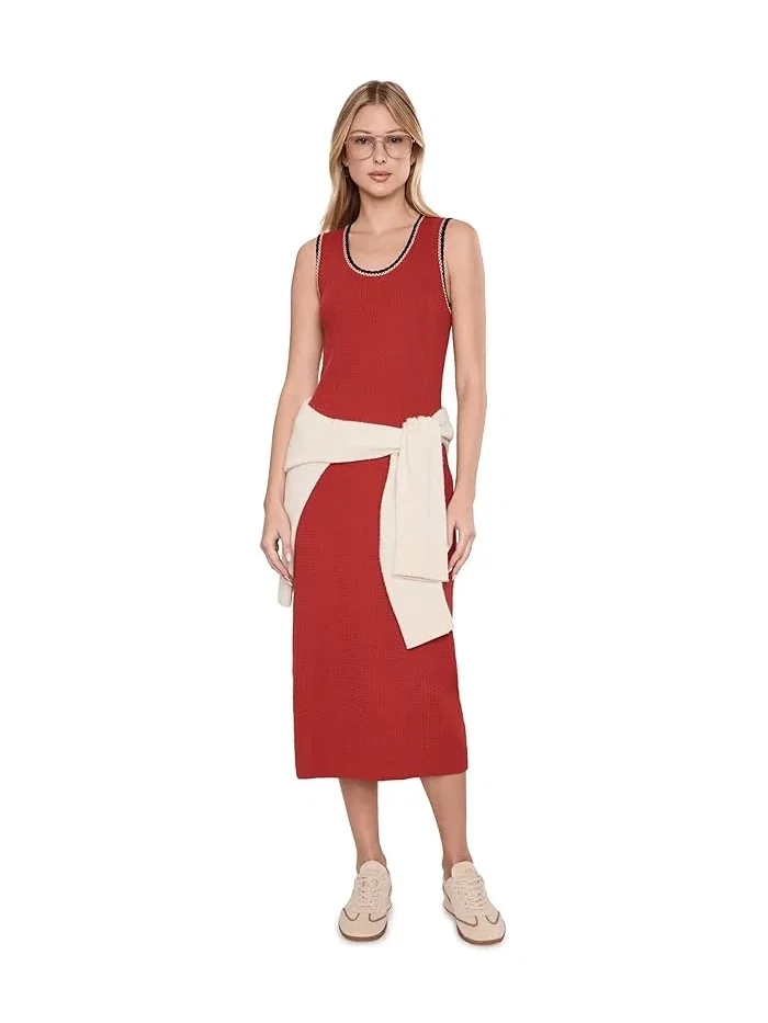 Платье трикотажное Mikel Knit Dress Varley, Bossa Nova — 2
