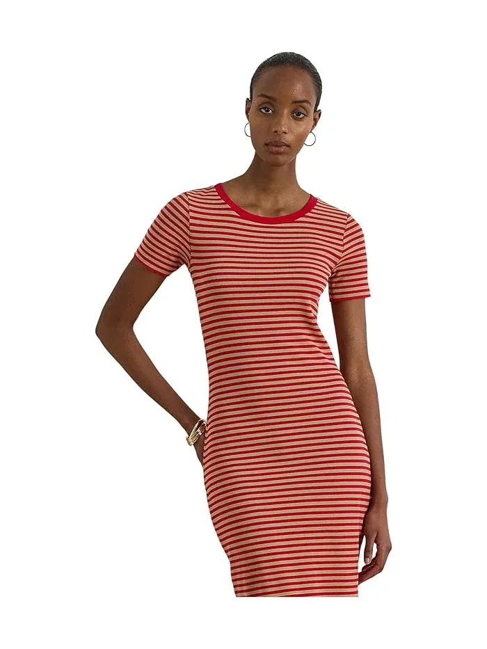 Платье полосатое трикотажное Lauren Ralph Lauren — 3