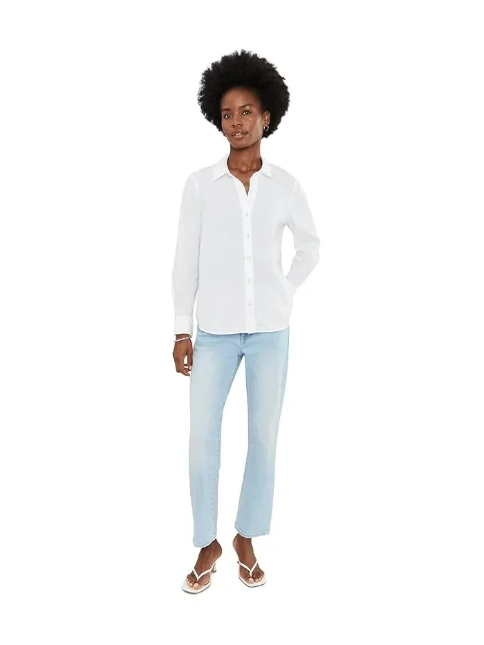 Рубашка хлопковая Core Cotton Shirt NIC+ZOE — 2