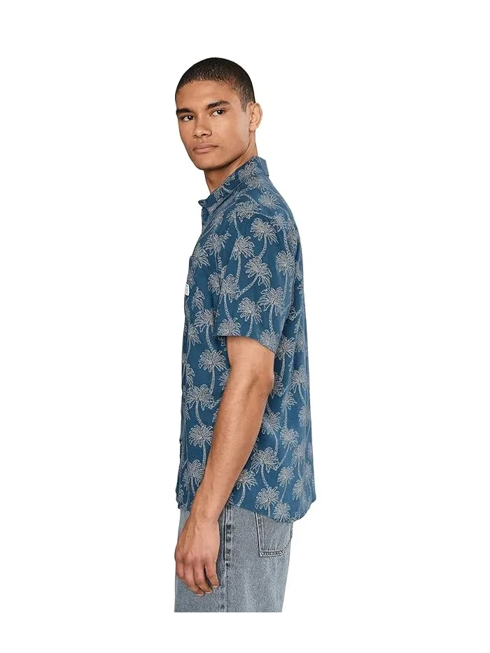 Рубашка с коротким рукавом полосатая Exotica RVCA — 3