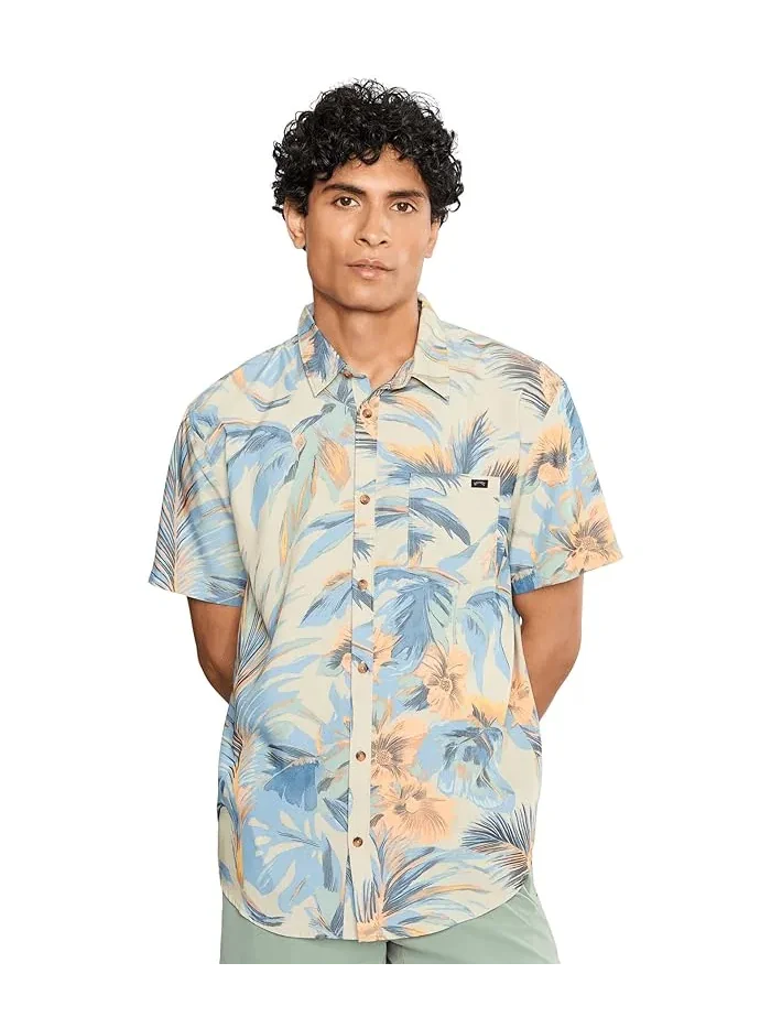Рубашка с принтом Billabong Sundays Lounge Short Sleeve — 1