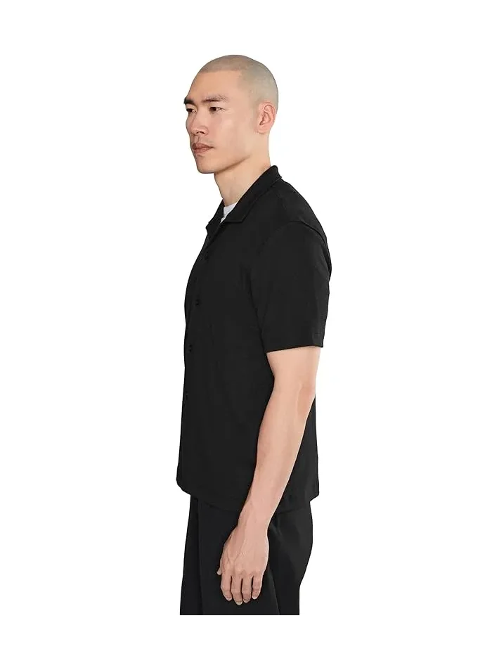 Рубашка Cabana из сетки короткий рукав Vince — 3
