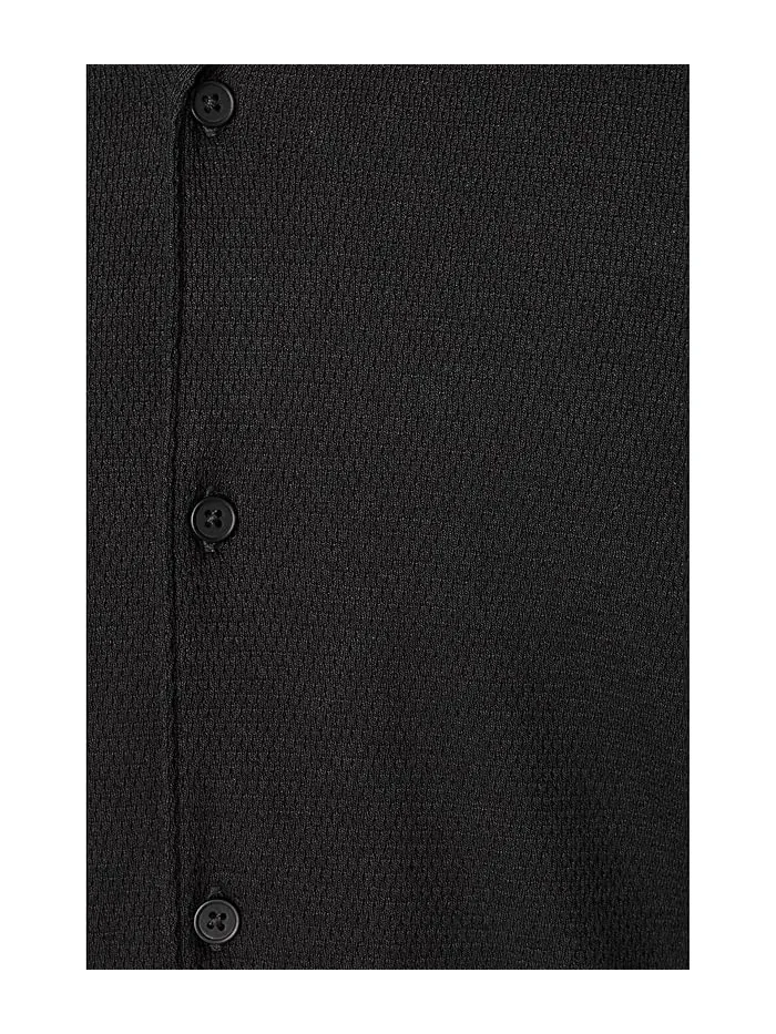 Рубашка Cabana из сетки короткий рукав Vince — 5