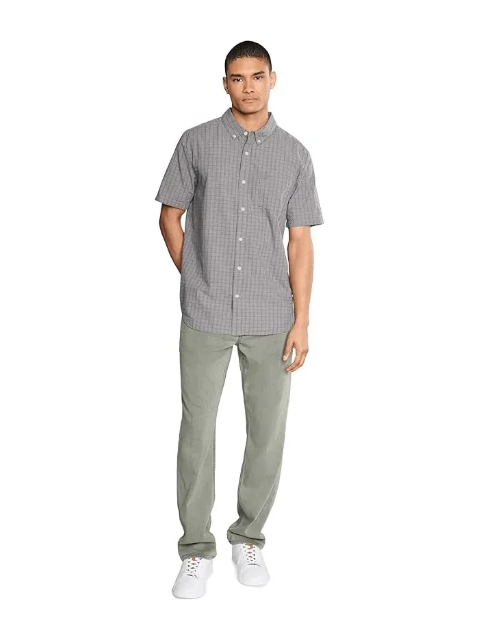 Рубашка с коротким рукавом микроплед Brewster Volcom — 2