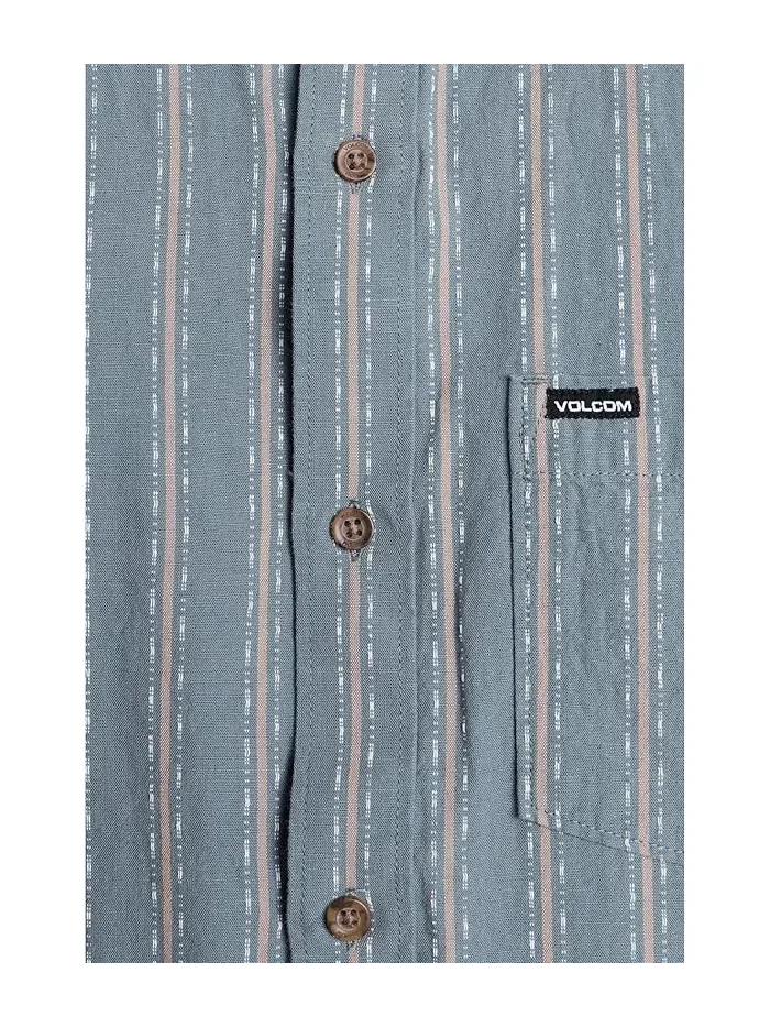 Рубашка поло Volcom Sato Stripe, Tradewinds — 5