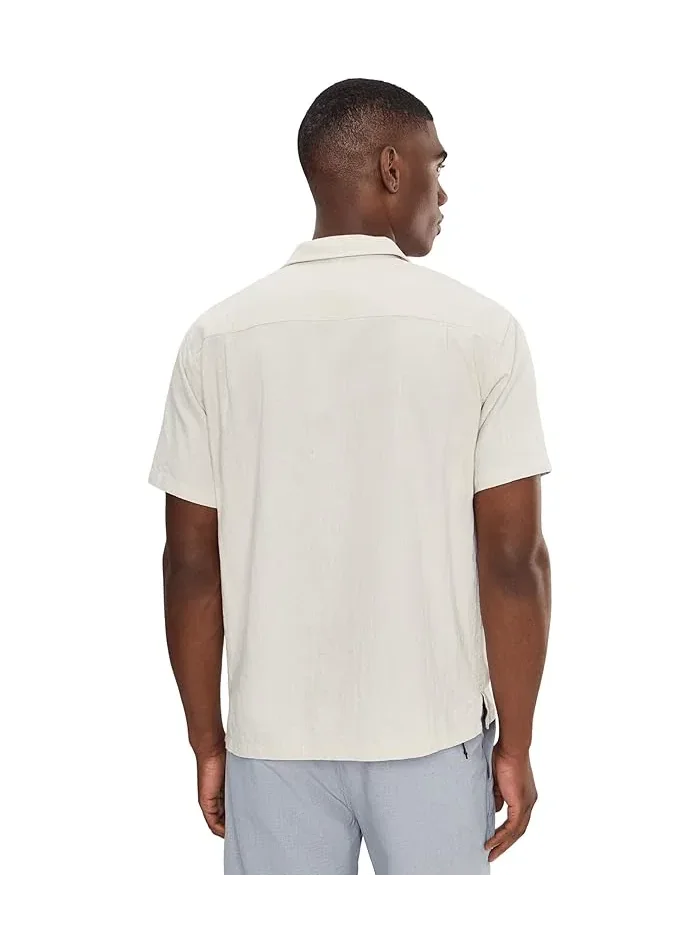 Рубашка с вышивкой Sano Camp Embroidered Short Sleeve Hurley — 4