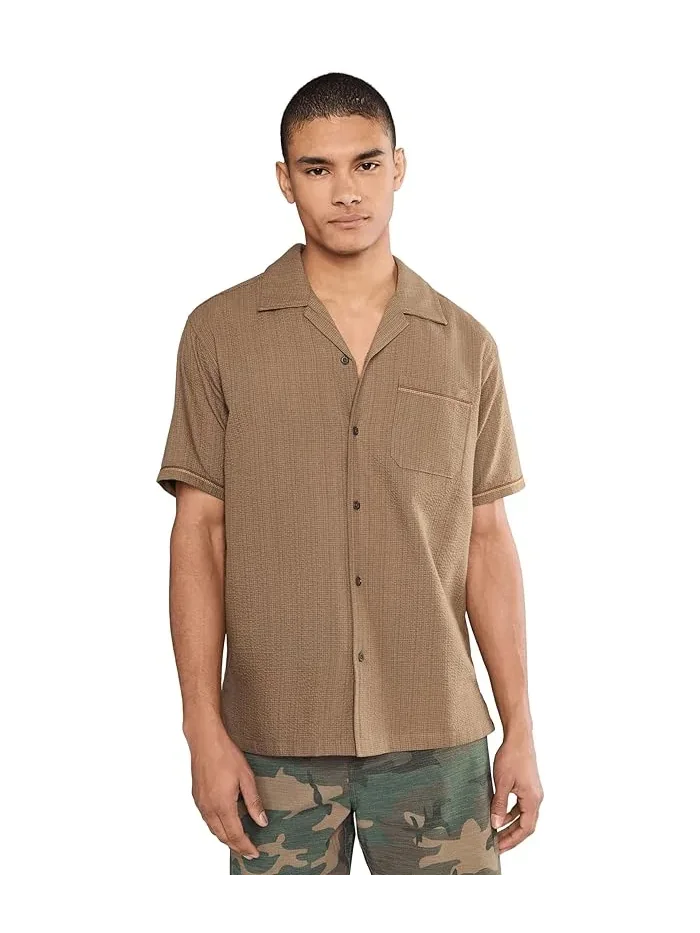 Рубашка повседневная короткий рукав Lay Day Camp Short Sleeve Hurley — 1