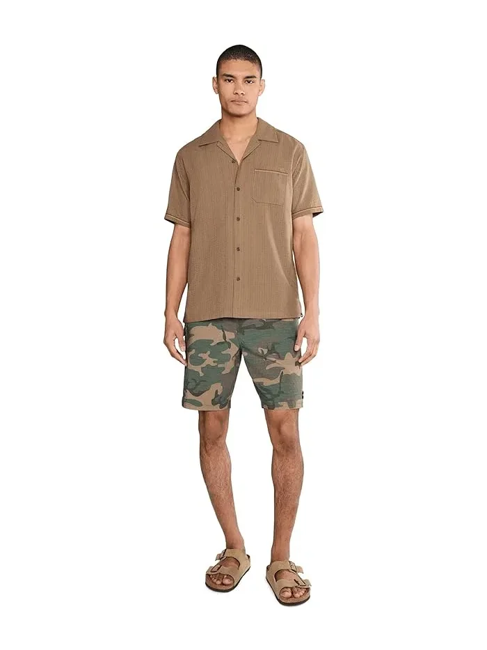 Рубашка повседневная короткий рукав Lay Day Camp Short Sleeve Hurley — 2