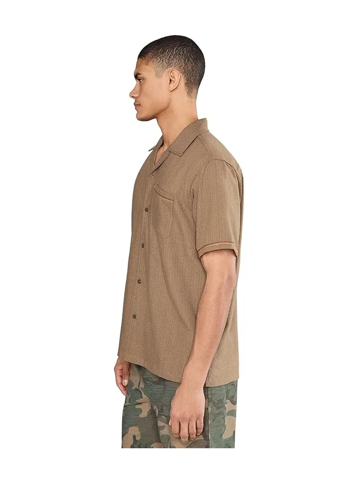 Рубашка повседневная короткий рукав Lay Day Camp Short Sleeve Hurley — 3