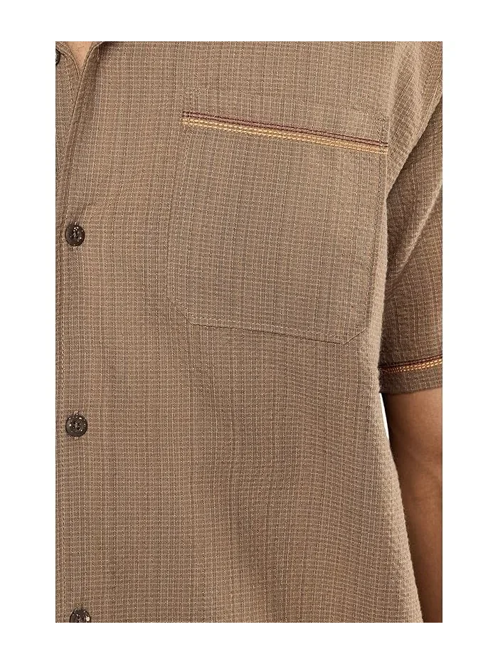 Рубашка повседневная короткий рукав Lay Day Camp Short Sleeve Hurley — 5