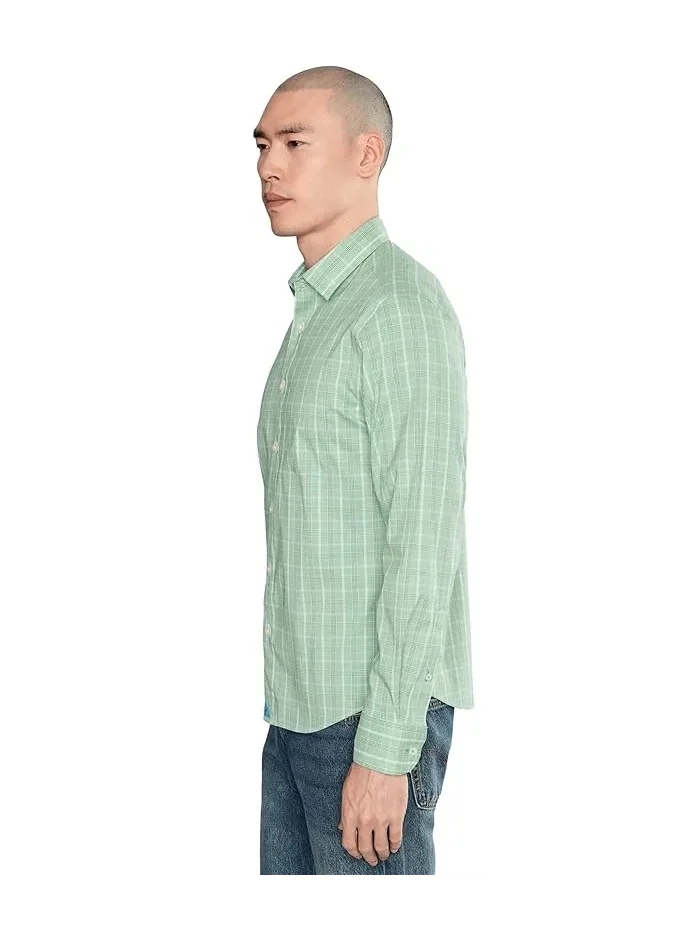 Рубашка Long Sleeve CottonTek Claremont UNTUCKit — 3