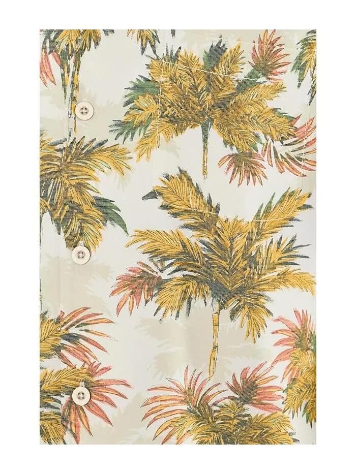 Рубашка с пальмами Coastal Ease Palm Voyage Tommy Bahama — 5