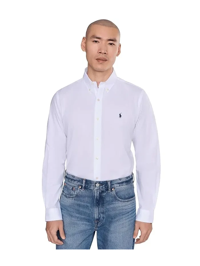 Рубашка поплиновая Classic Fit Stretch Poplin Polo Ralph Lauren — 1