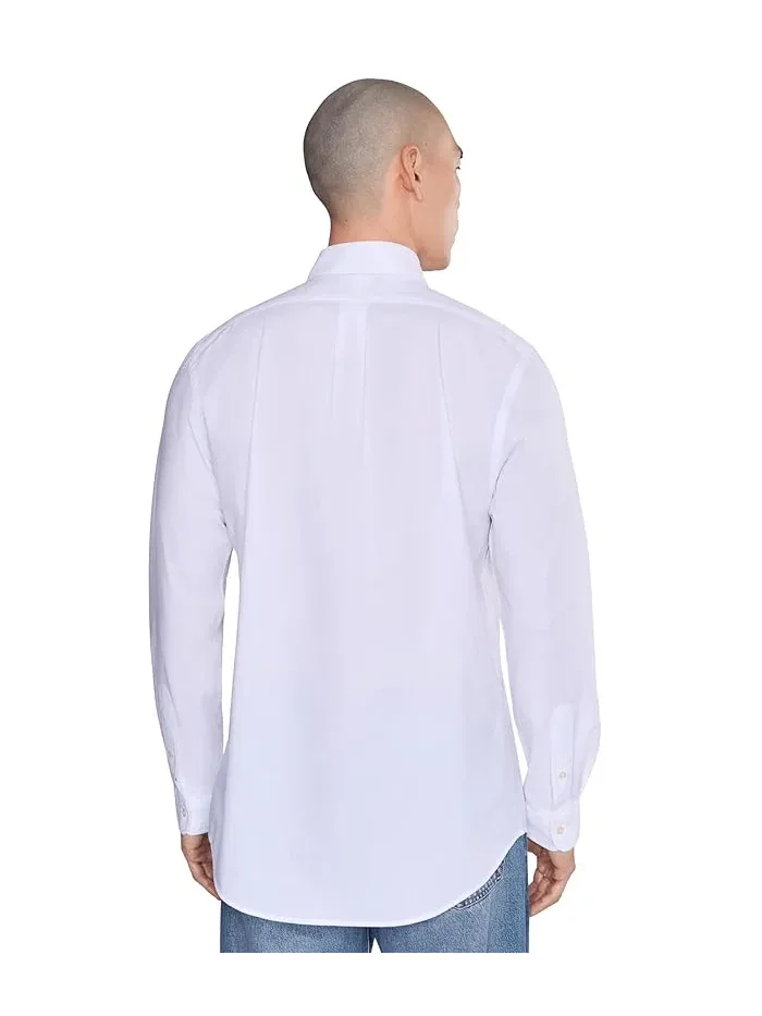 Рубашка поплиновая Classic Fit Stretch Poplin Polo Ralph Lauren — 4