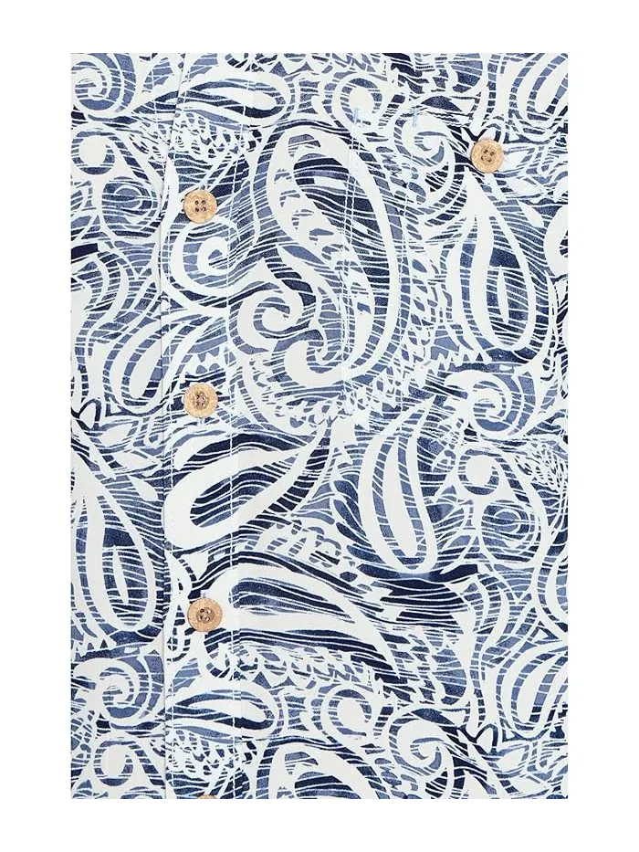Рубашка с принтом Veracruz Sands Paisley Petals Tommy Bahama — 5