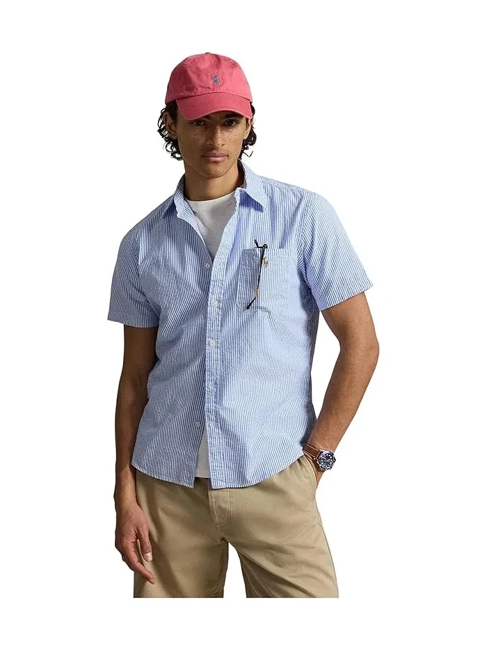 Рубашка из сирсакера Prepster Classic Fit Polo Ralph Lauren — 4