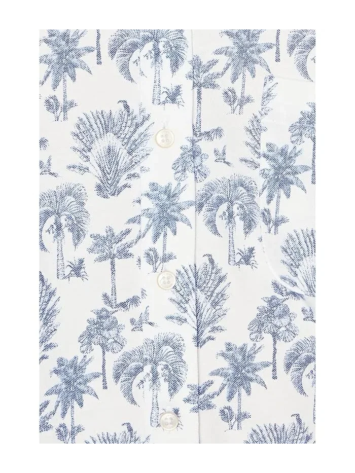 Рубашка повседневная San Lucio Island Tapestry Tommy Bahama, Cobalt Sea — 5