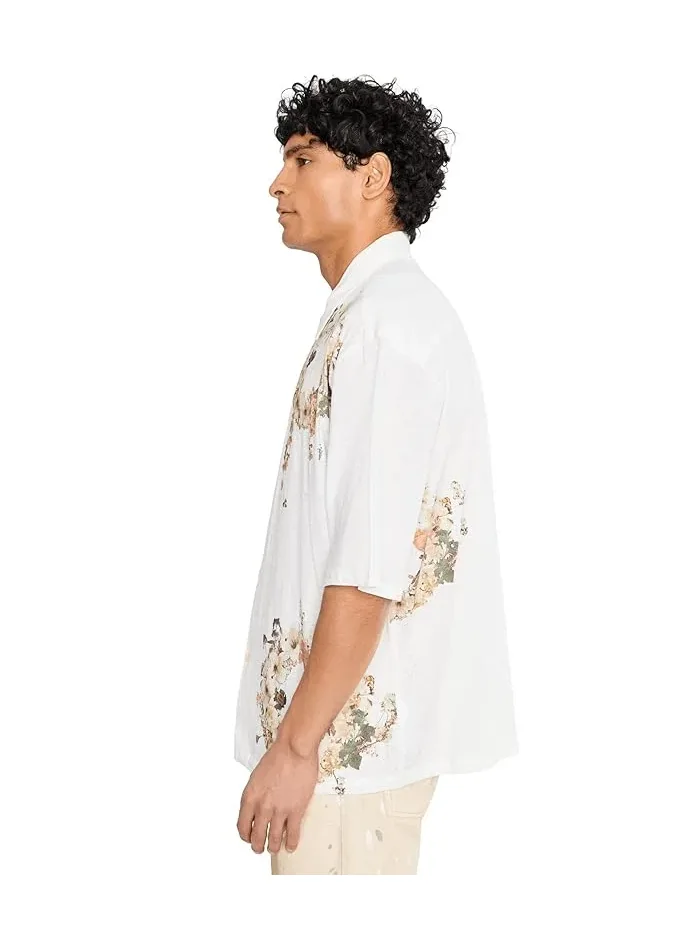 Рубашка с принтом Fleur Lis AllSaints — 3