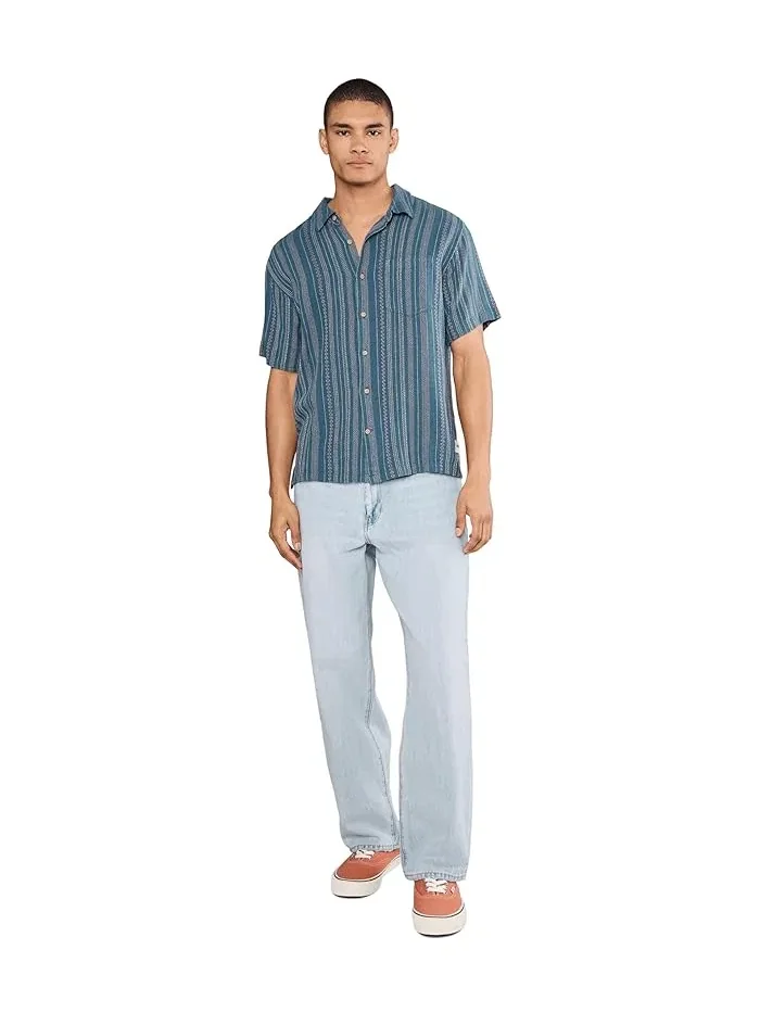 Рубашка с коротким рукавом в полоску Oceanside Hurley — 2