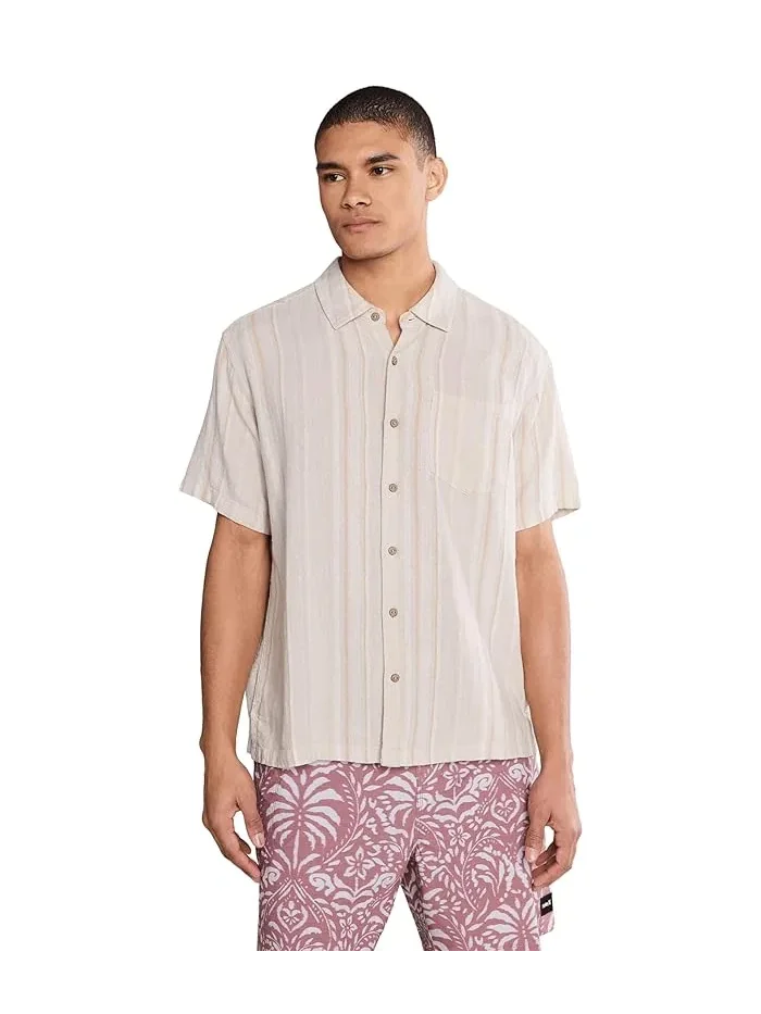 Рубашка с коротким рукавом полоска Oceanside Hurley — 1