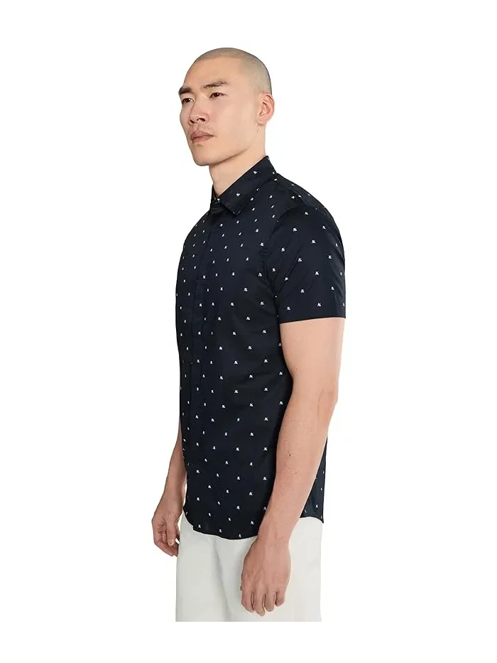 Рубашка с коротким рукавом Slim Fit Armani Exchange — 3