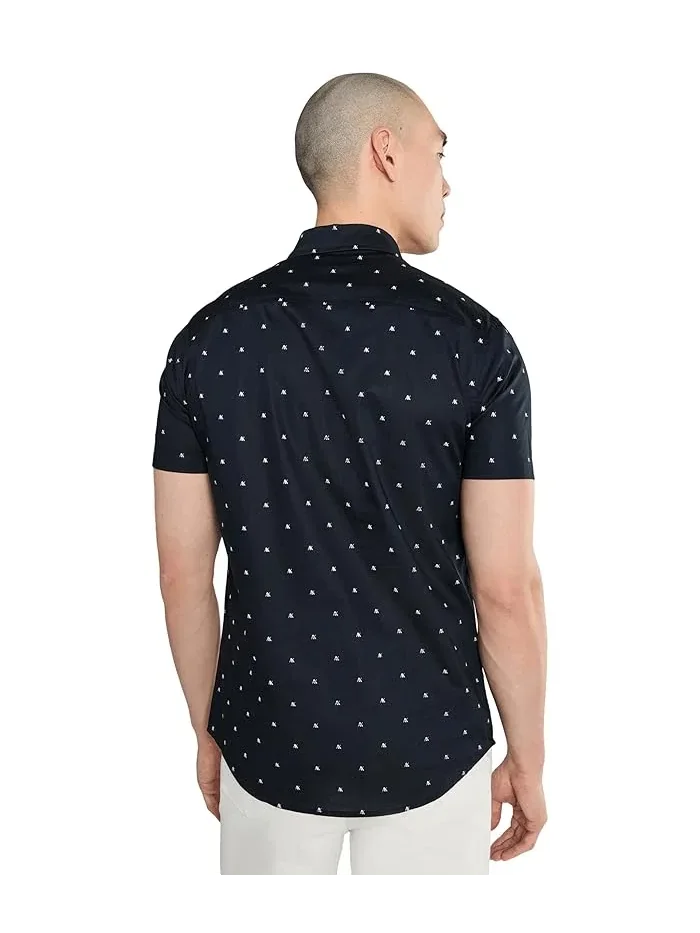 Рубашка с коротким рукавом Slim Fit Armani Exchange — 4