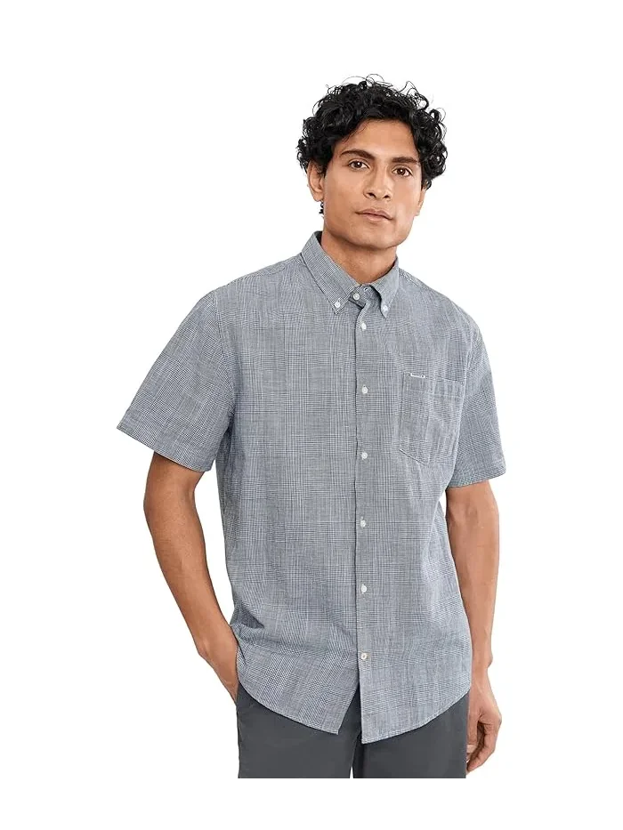 Рубашка короткий рукав Fleming из льняной смеси Barbour — 1