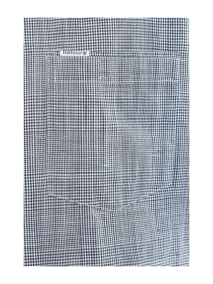 Рубашка короткий рукав Fleming из льняной смеси Barbour — 5