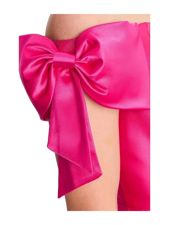 Платье с баской короткое Adrianna Papell — 5