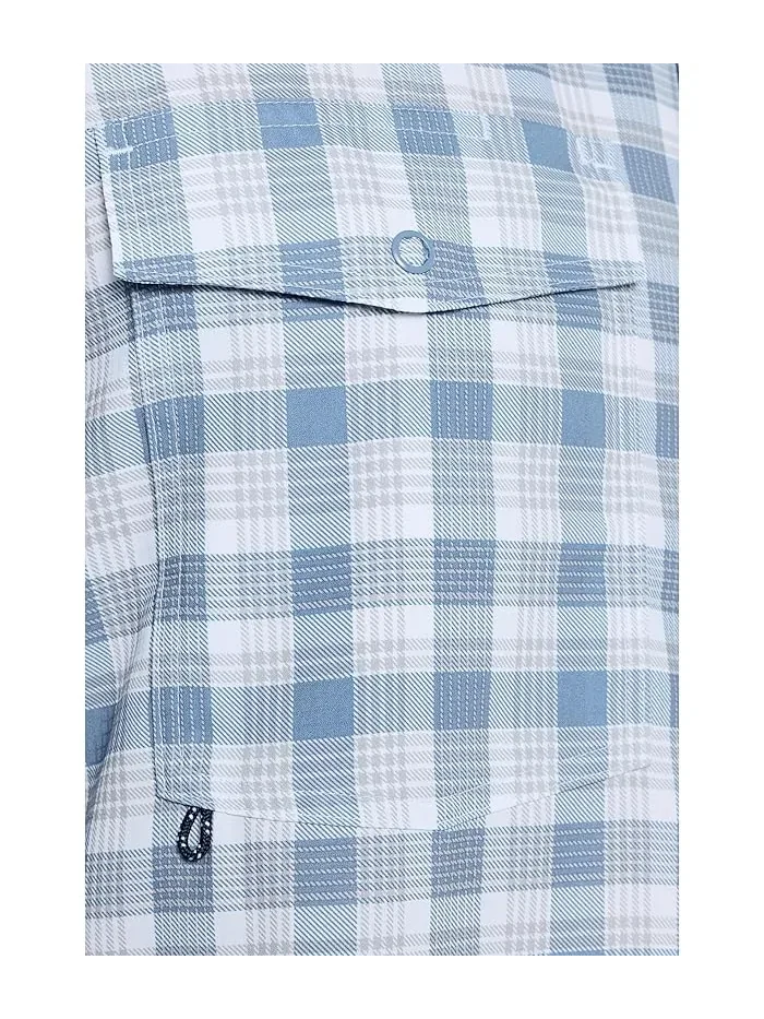 Рубашка Performance Harbor клетка Permit Vineyard Vines — 5