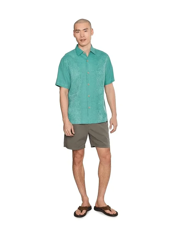Рубашка camp silk jacquard Kona Luxe Border Tommy Bahama — 2