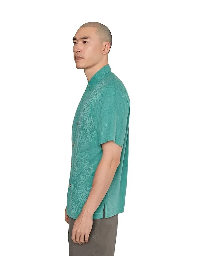 Рубашка camp silk jacquard Kona Luxe Border Tommy Bahama — 3