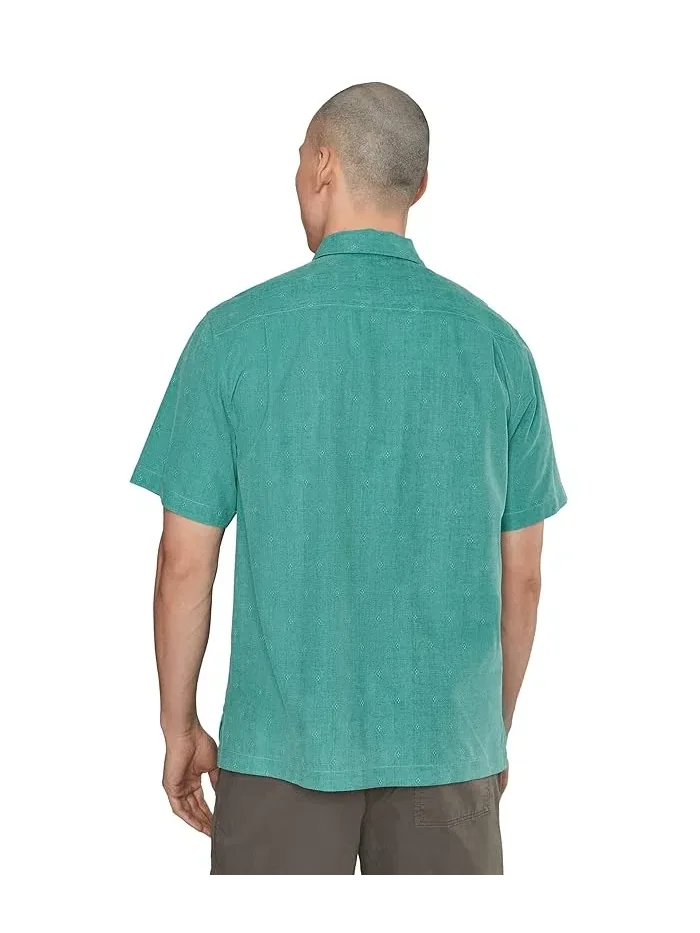 Рубашка camp silk jacquard Kona Luxe Border Tommy Bahama — 4