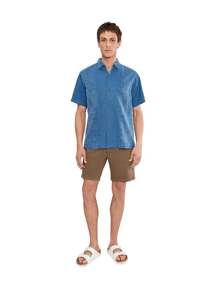 Рубашка кампи из жаккарда Kona Luxe Border Tommy Bahama — 2