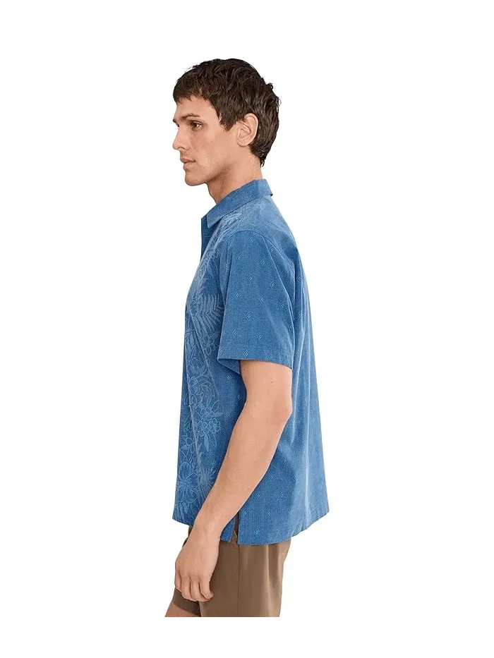 Рубашка кампи из жаккарда Kona Luxe Border Tommy Bahama — 3