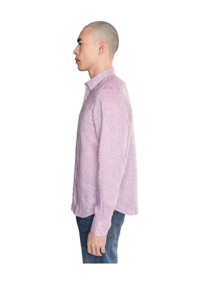 Рубашка льняная Wildehart UNTUCKit — 3